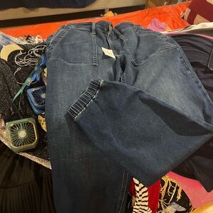 J. Crew Classic Stretch Jogger w Overall pockets 12/30 NWT